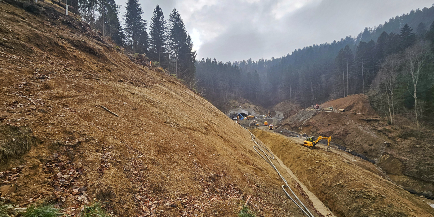 We are contributing to the construction of the Third Development Axis between Velenje and Slovenj Gradec